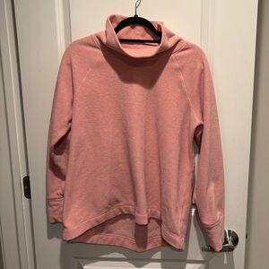 DSG Soft Pink Cowl Neck Fleece